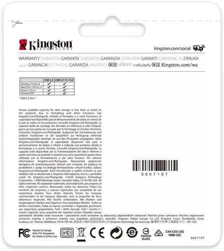 💾 Pendrive Kingston Exodia 128GB USB 3.2 – Almacenamiento Rápido y Seguro para Todos Tus Archivos 🚀📂