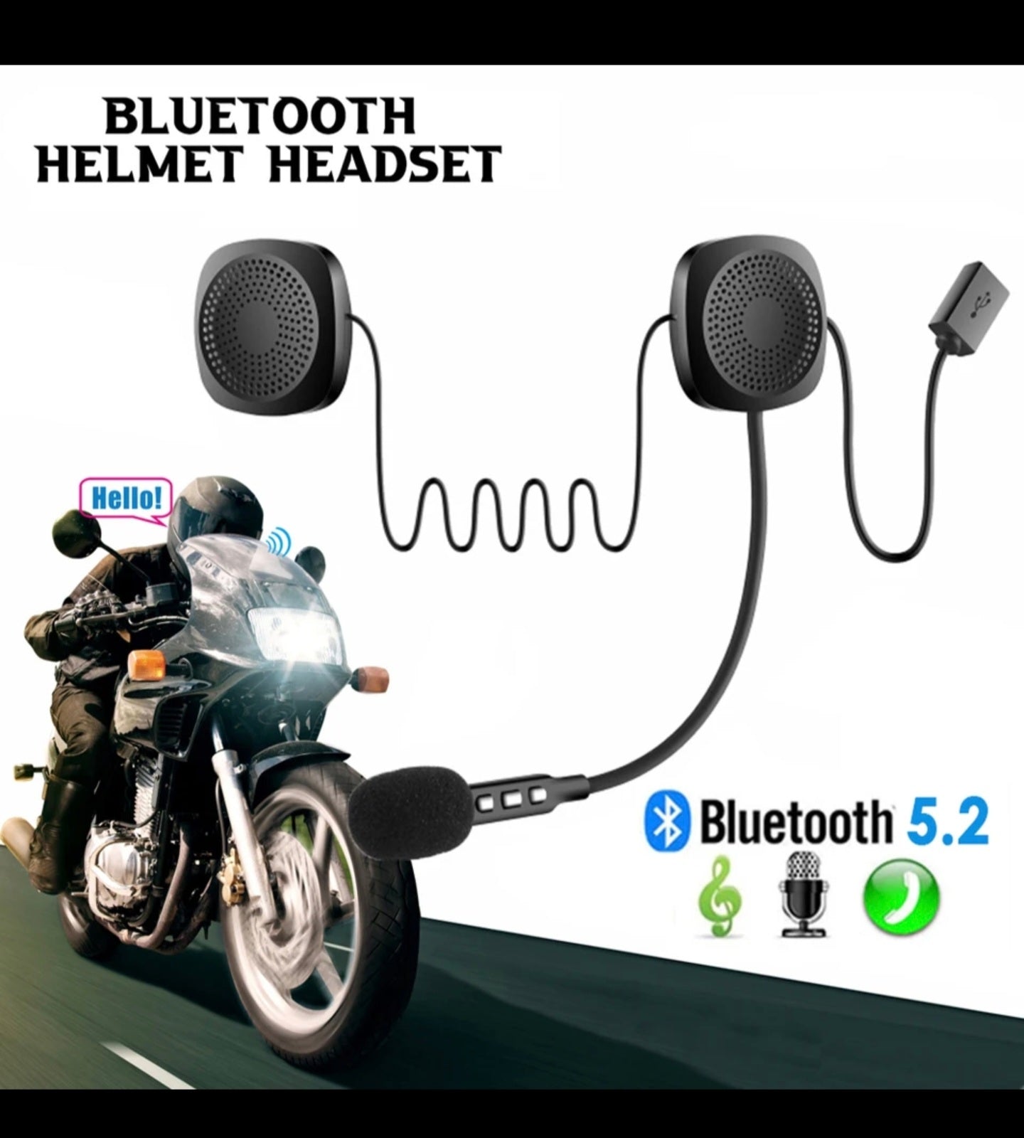 🎧 AURICULARES PARA CASCO MOTO – ¡CONECTIVIDAD Y SEGURIDAD EN TUS VIAJES! 🏍️✨
