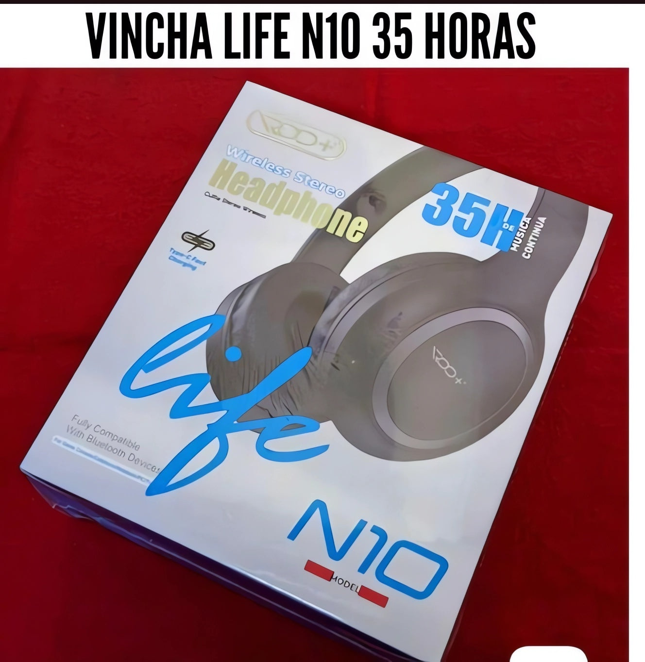 🎧 Audífonos Bluetooth – Sonido Premium y 35 Horas de Autonomía 🔥🎶