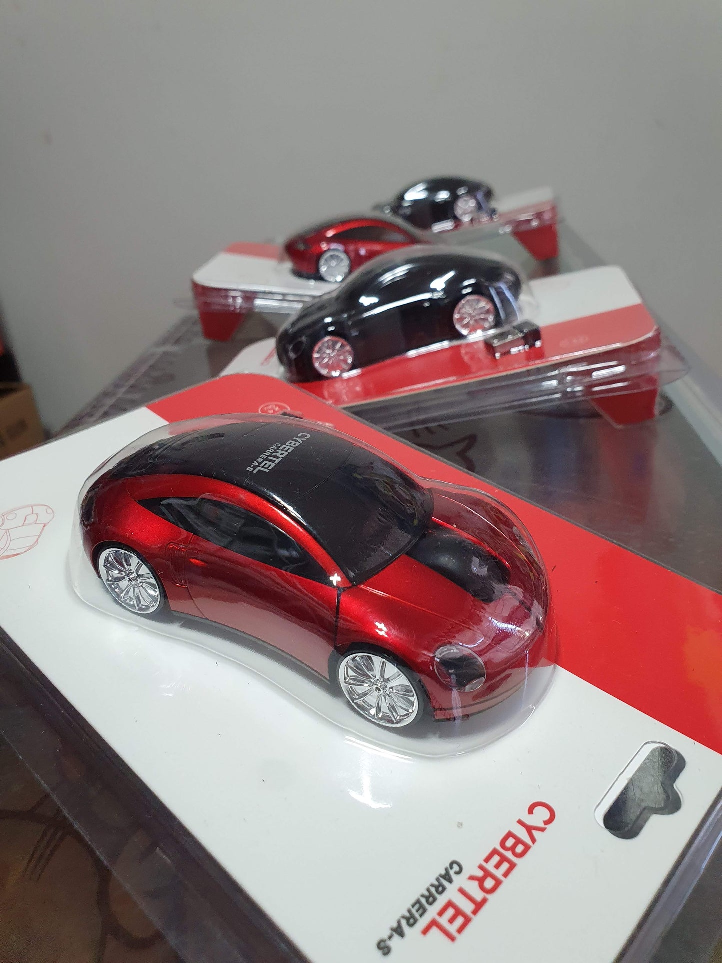 🖱️ Mouse Inalámbrico Carrito CYBERTEL – Comodidad y Estilo en Cada Clic 🚗✨
