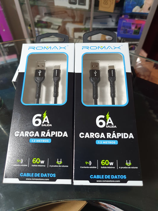 Cable de carga tipo C