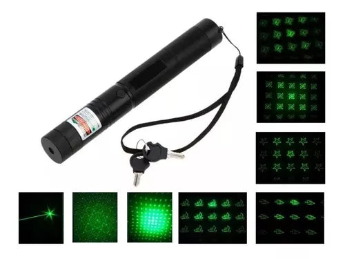 Laser Recargable Verde Cafini