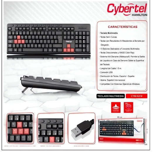 Teclado CYBERTEL