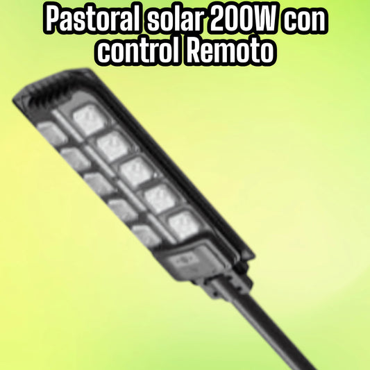 Pastoral solar 200W con Control Remoto