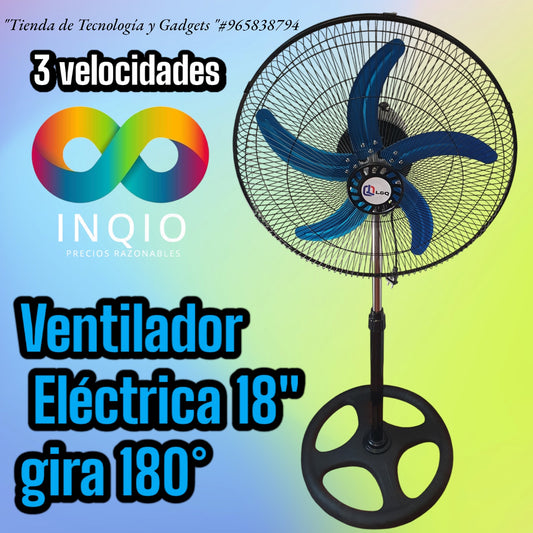 Ventilador eléctrico 18" gira 180°