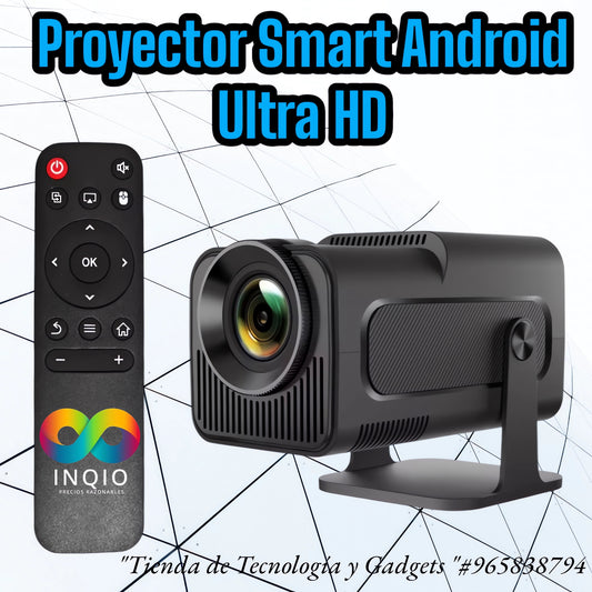 Proyector Smart Android Ultra HD