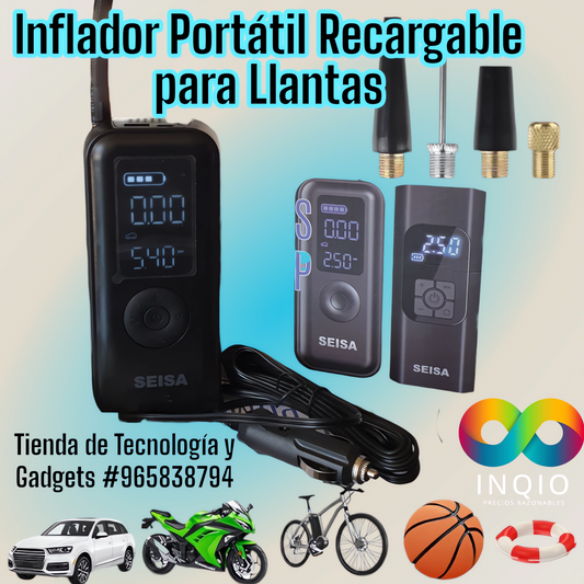 Inflador de llantas seisa