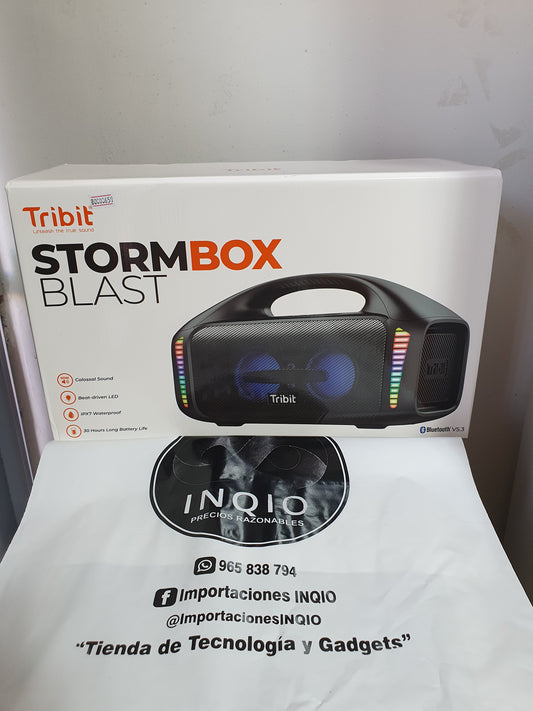 Tribit Stormbox Blast original PARLANTE con Power Bank 90w