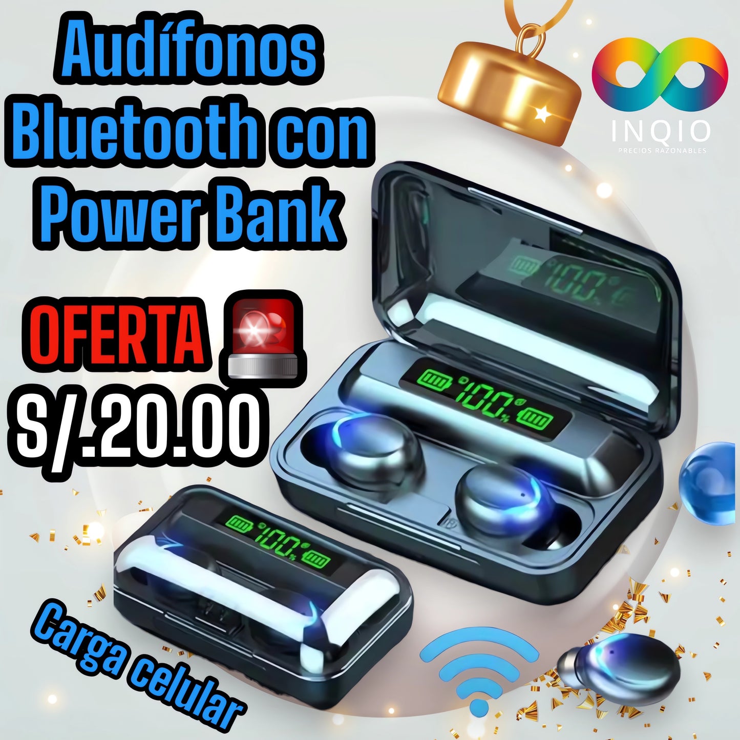 Auriculares F9-5 Bluetooth