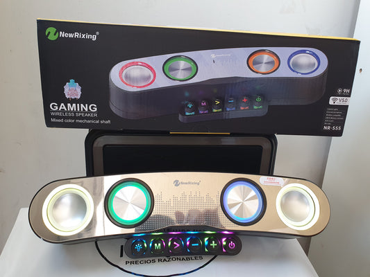 PARLANTE GAMER RGB BLUETOOTH