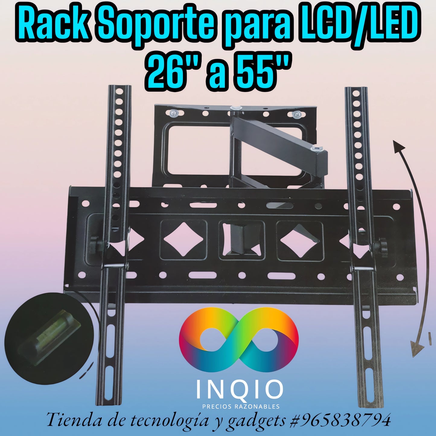 Rack Soporte para LCD/LED 26" A 55"