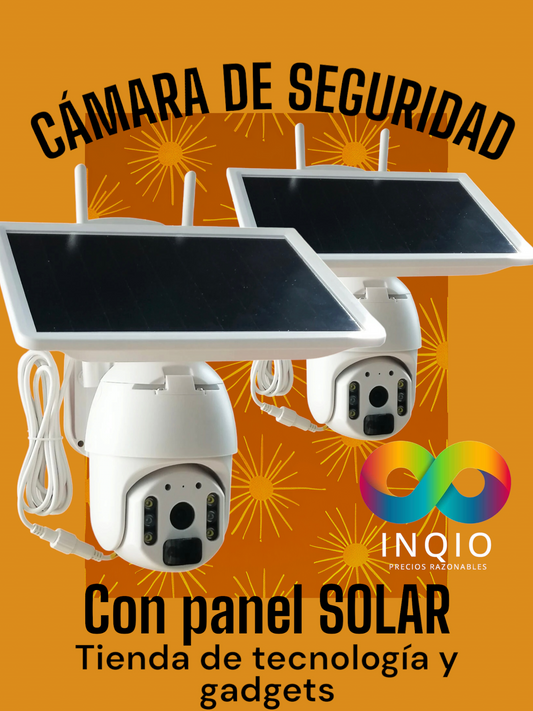 Cámara de seguridad con Panel Solar